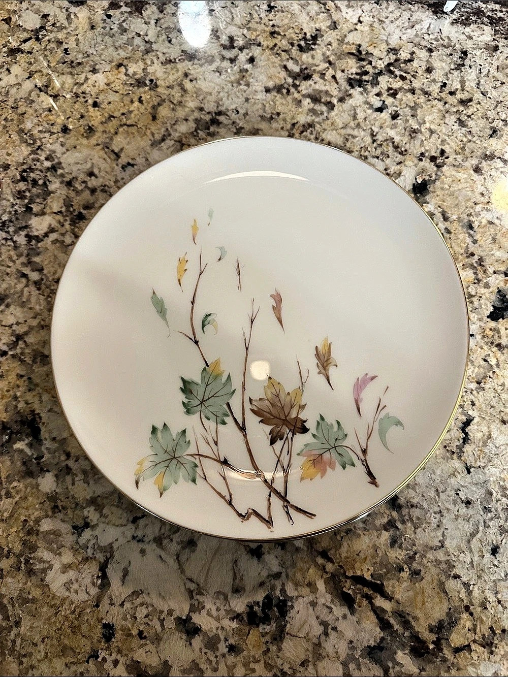 Lenox Westwind Floral Plate in White & Green ($50 each plate. 7 plates)